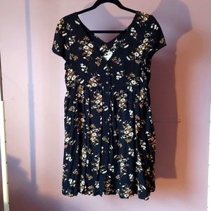 Ralph Lauren floral babydoll dress
